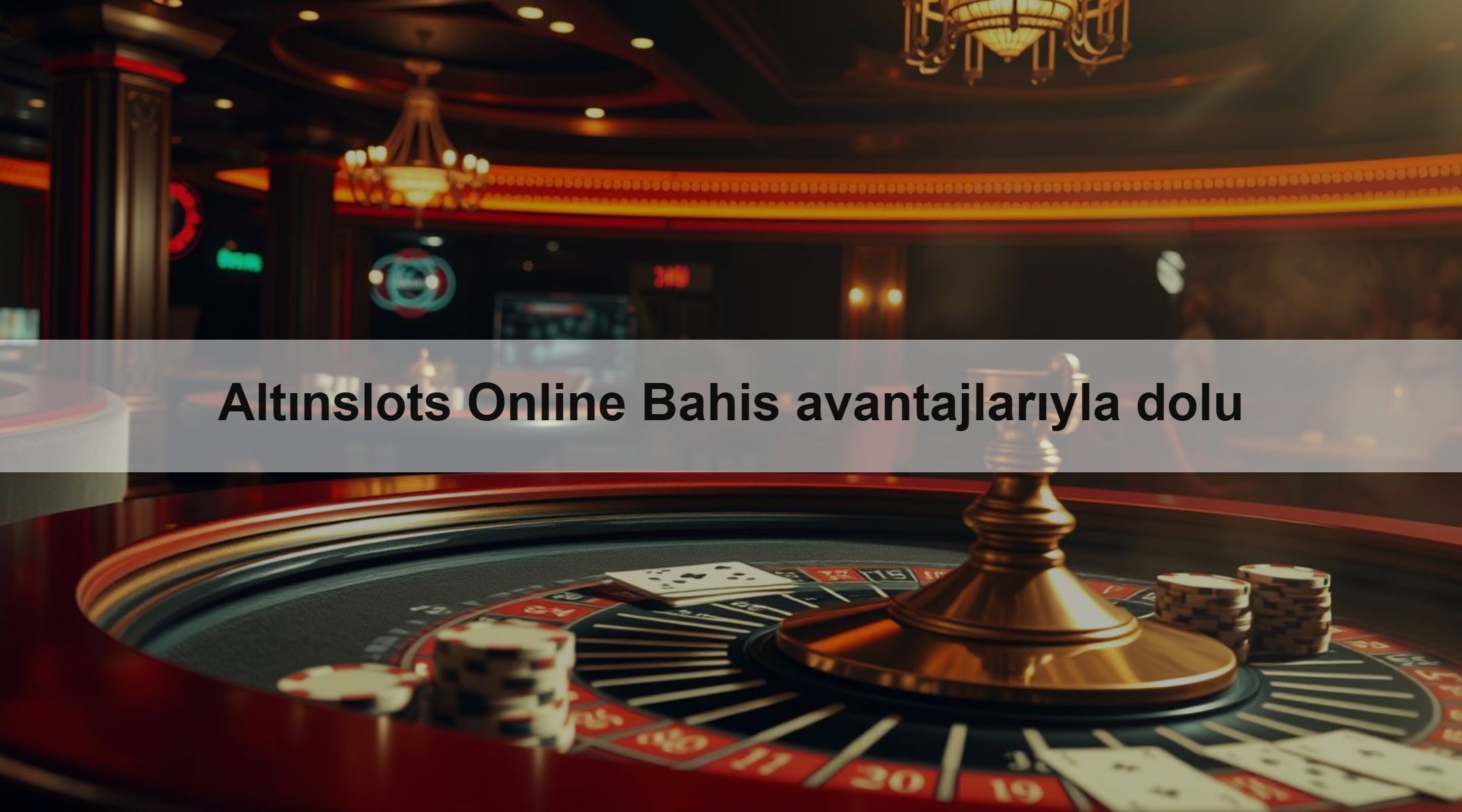 Altınslots Online Bahis avantajlarıyla dolu