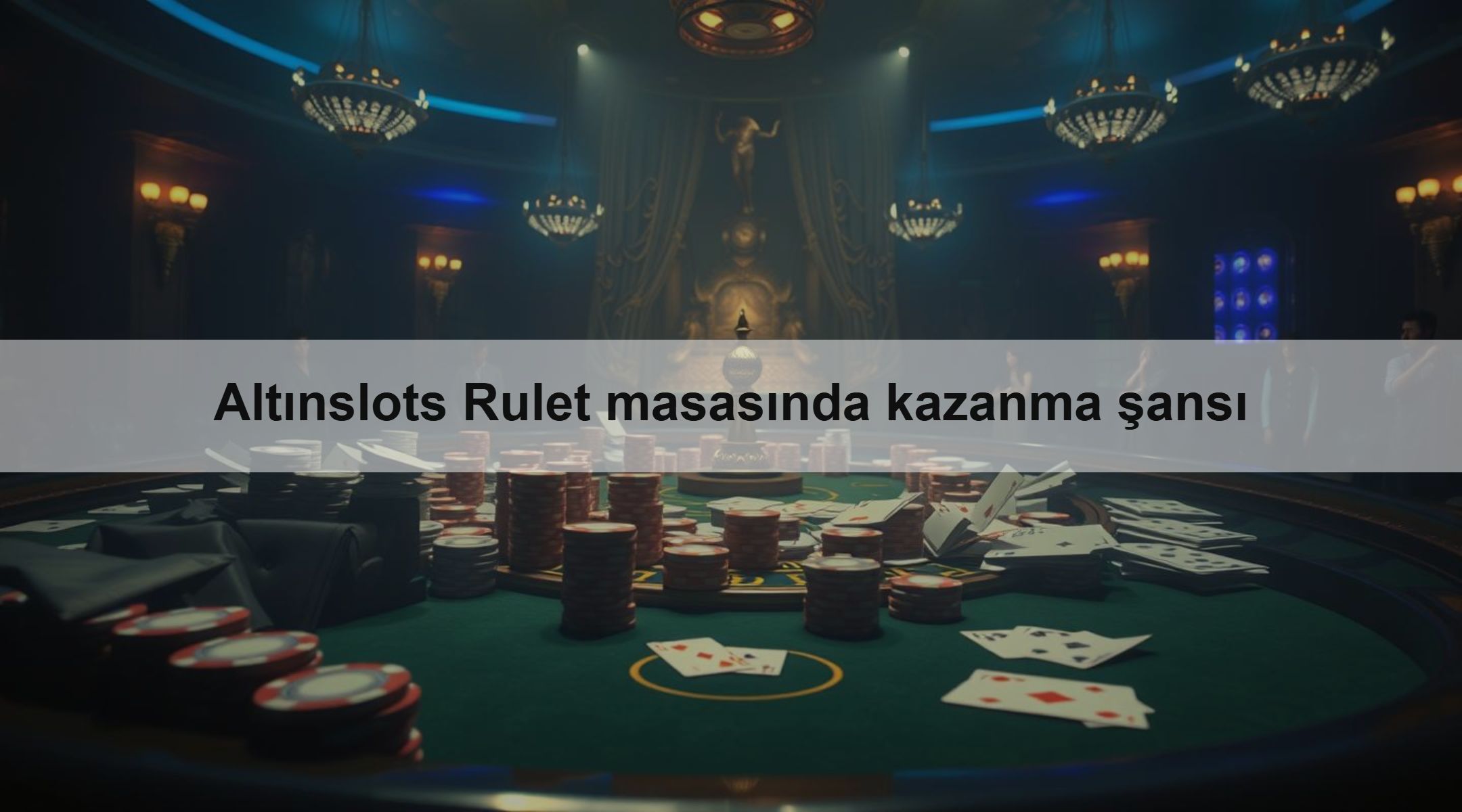 Altınslots Rulet masasında kazanma şansı