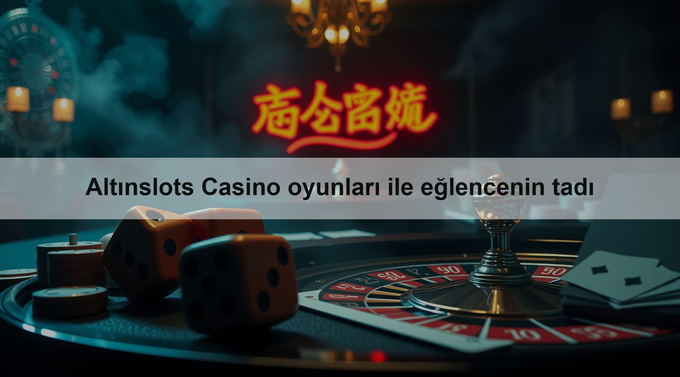Altınslots Casino oyunları ile eğlencenin tadı