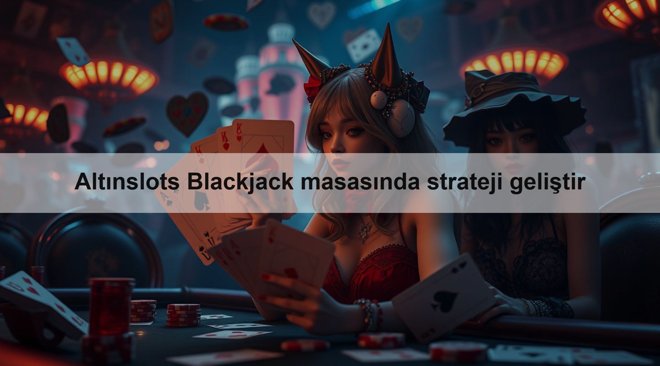 Altınslots Blackjack masasında strateji geliştir
