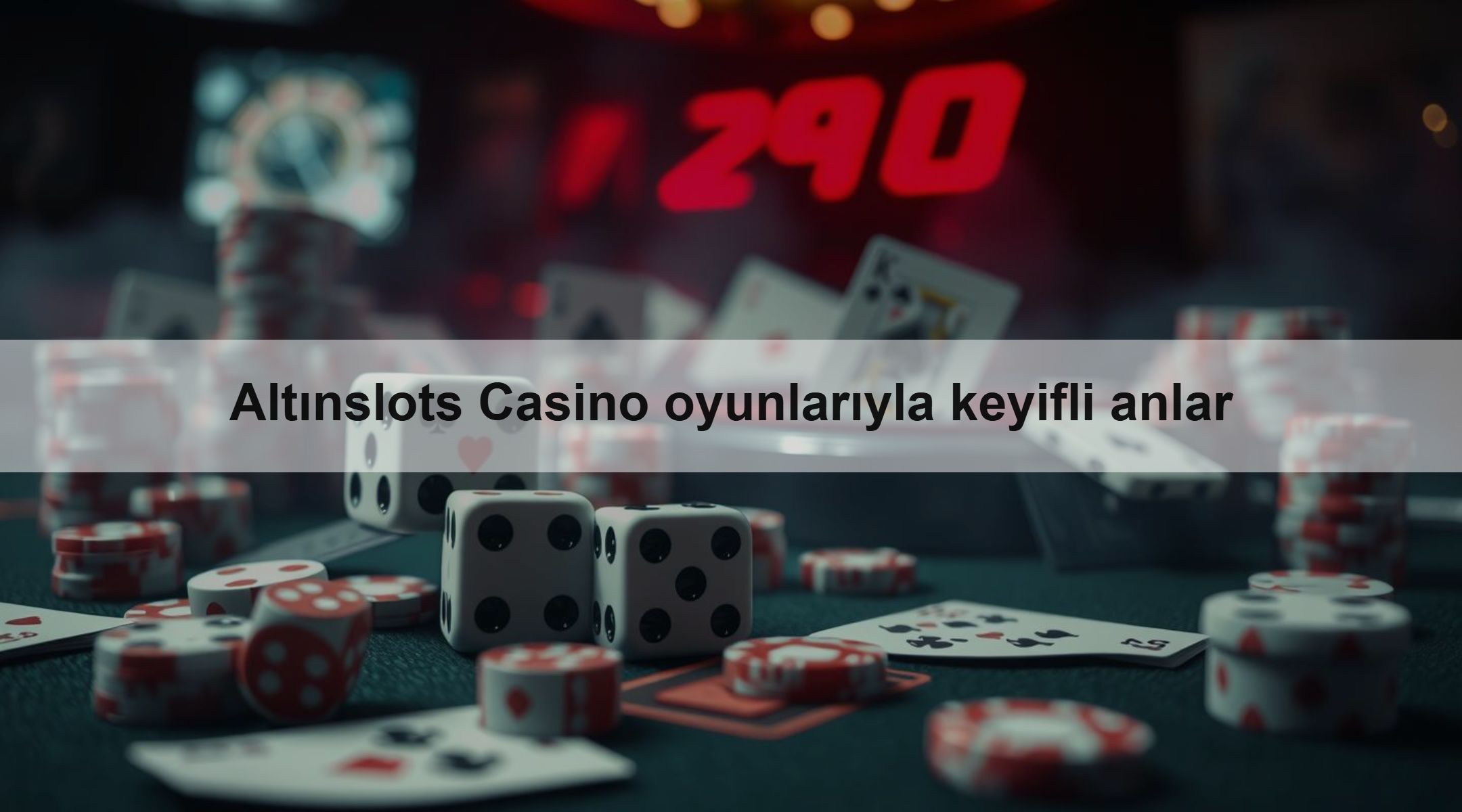 Altınslots Casino oyunlarıyla keyifli anlar