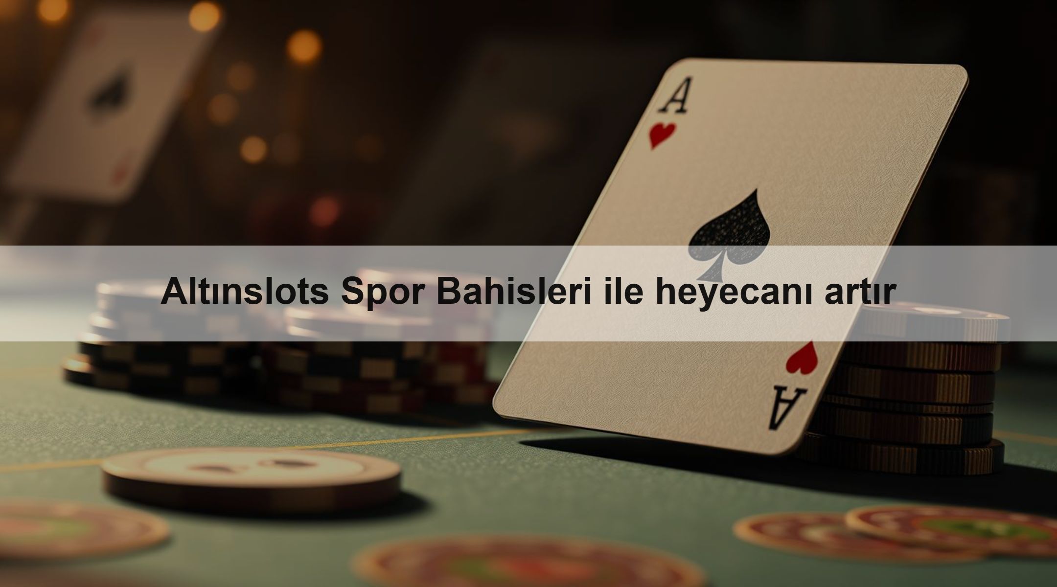 Altınslots Spor Bahisleri ile heyecanı artır