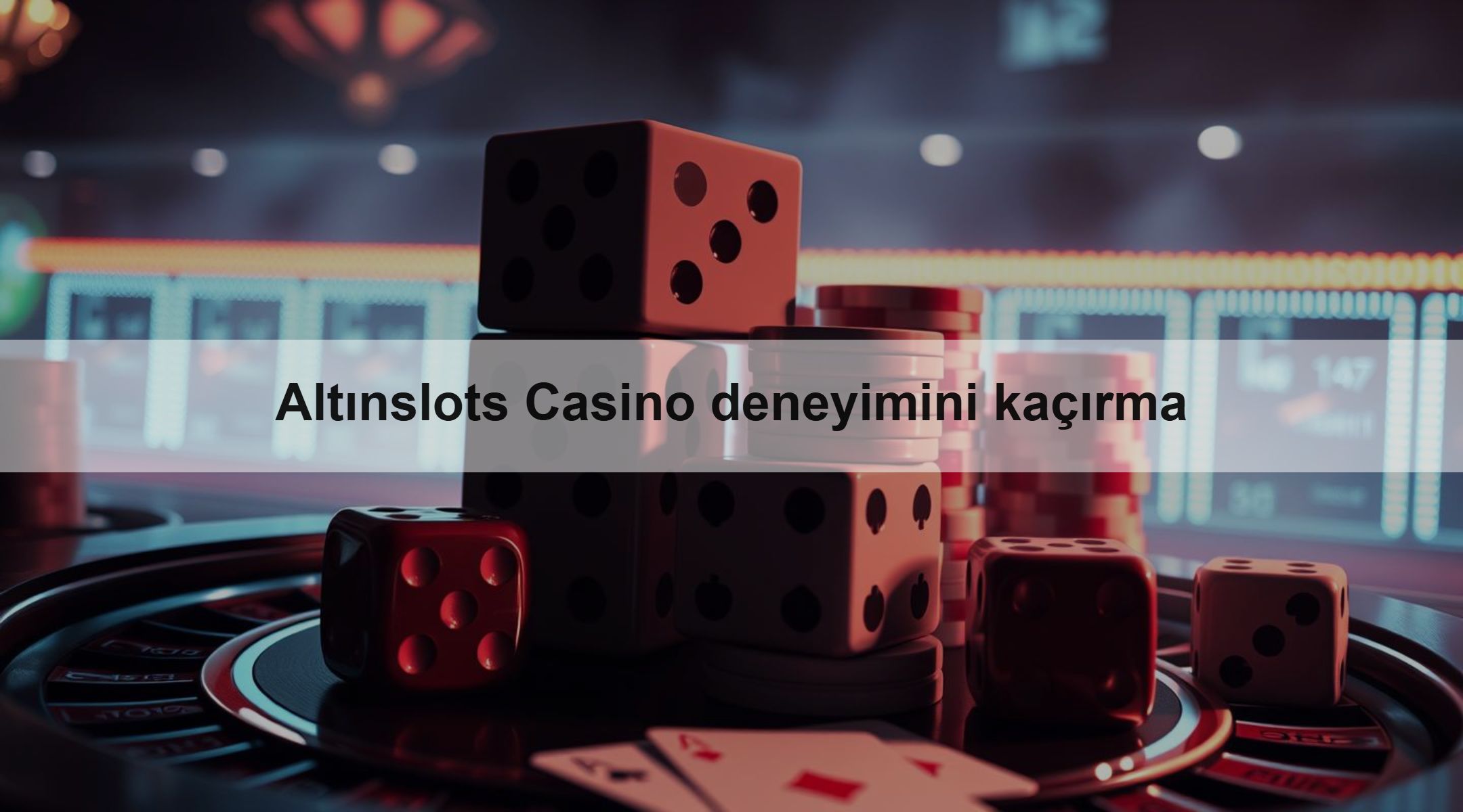 Altınslots Casino deneyimini kaçırma