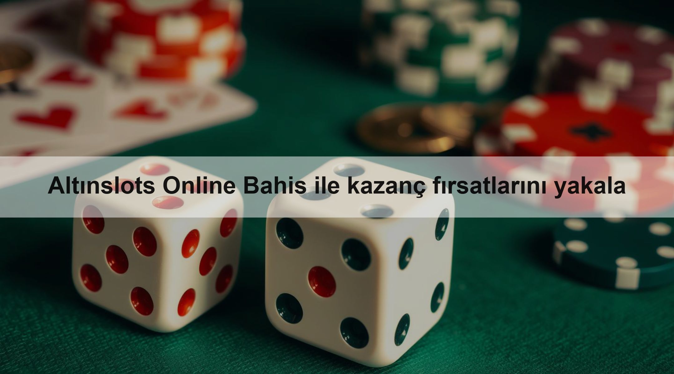 Altınslots Online Bahis ile kazanç fırsatlarını yakala